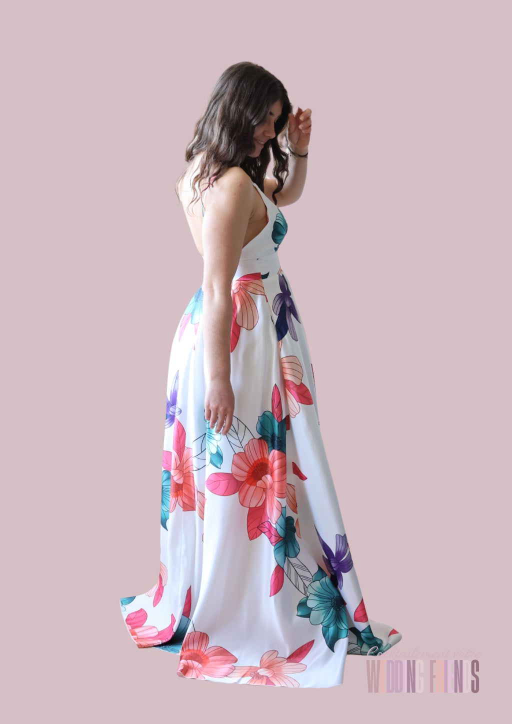 robe-de-cocktail-de-soiree-bleu-marine-imprimee-de-fleurs-wedding-friends.fr-pour-demoiselles-dhonneur-de-mariage-bals-et-fetes-de-fin-dannee-Noël-nouvel-an-evenements-soiree-st-valentin 