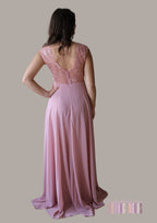 robe-de-cocktail-de-soiree-rose-floral-vue-de-dos-wedding-friends.fr-pour-demoiselles-dhonneur-de-mariage-bals-et-fetes-de-fin-dannee-Noël-nouvel-an-evenements-soiree-st-valentin 