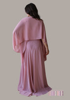 robe-de-cocktail-de-soiree-rose-floral-avec-etole-vue-de-dos-wedding-friends.fr-pour-demoiselles-dhonneur-de-mariage-bals-et-fetes-de-fin-dannee-Noël-nouvel-an-evenements-soiree-st-valentin 