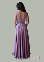 robe-de-cocktail-de-soiree-rose-parme-vue-de-dos-wedding-friends.fr-pour-demoiselles-dhonneur-de-mariage-bals-et-fetes-de-fin-dannee-Noël-nouvel-an-evenements-soiree-st-valentin 