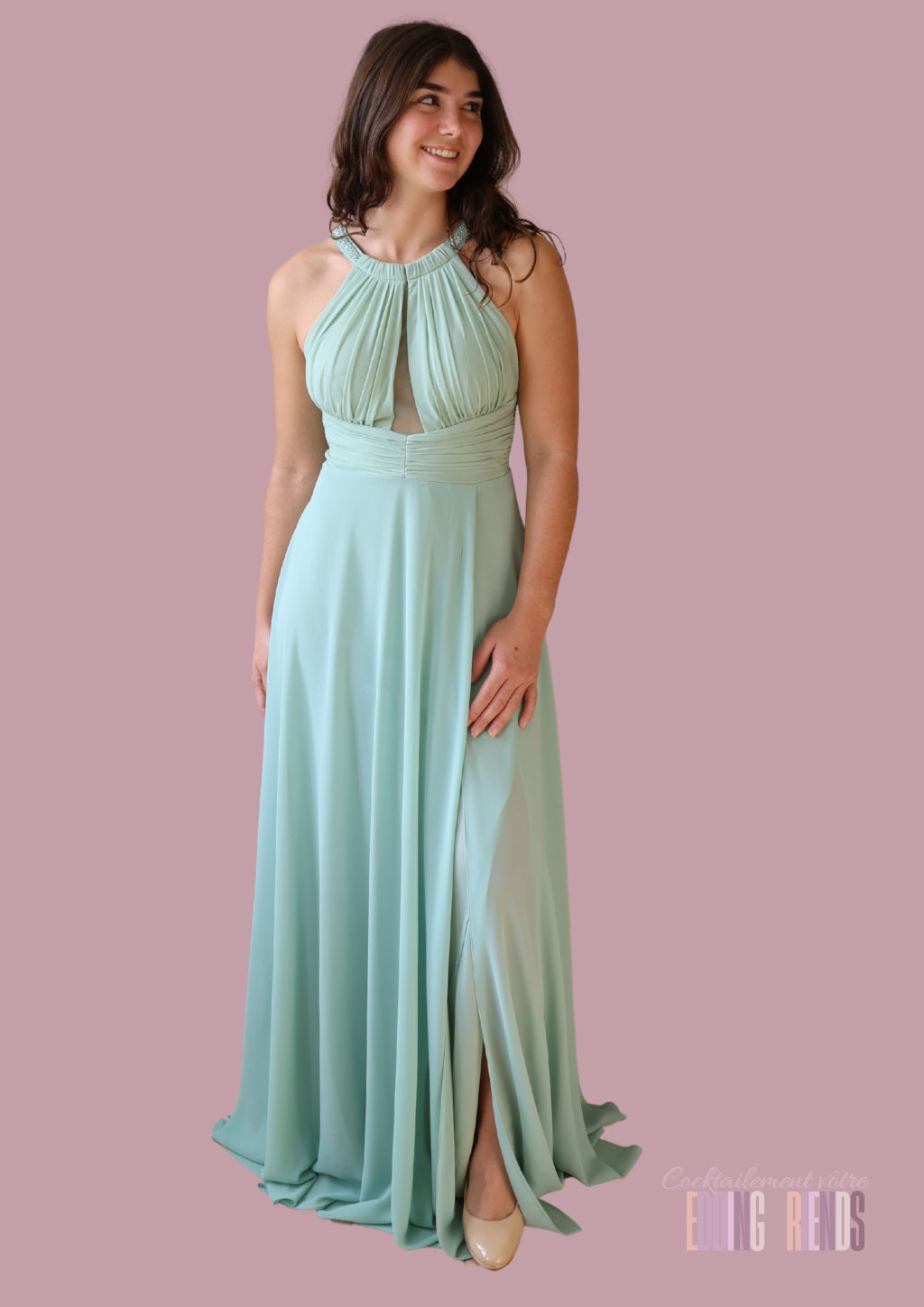 robe-de-cocktail-de-soiree-vert-sauge-perles-wedding-friends.fr-pour-demoiselles-dhonneur-de-mariage-bals-et-fetes-de-fin-dannee-Noël-nouvel-an-evenements-soiree-st-valentin 
