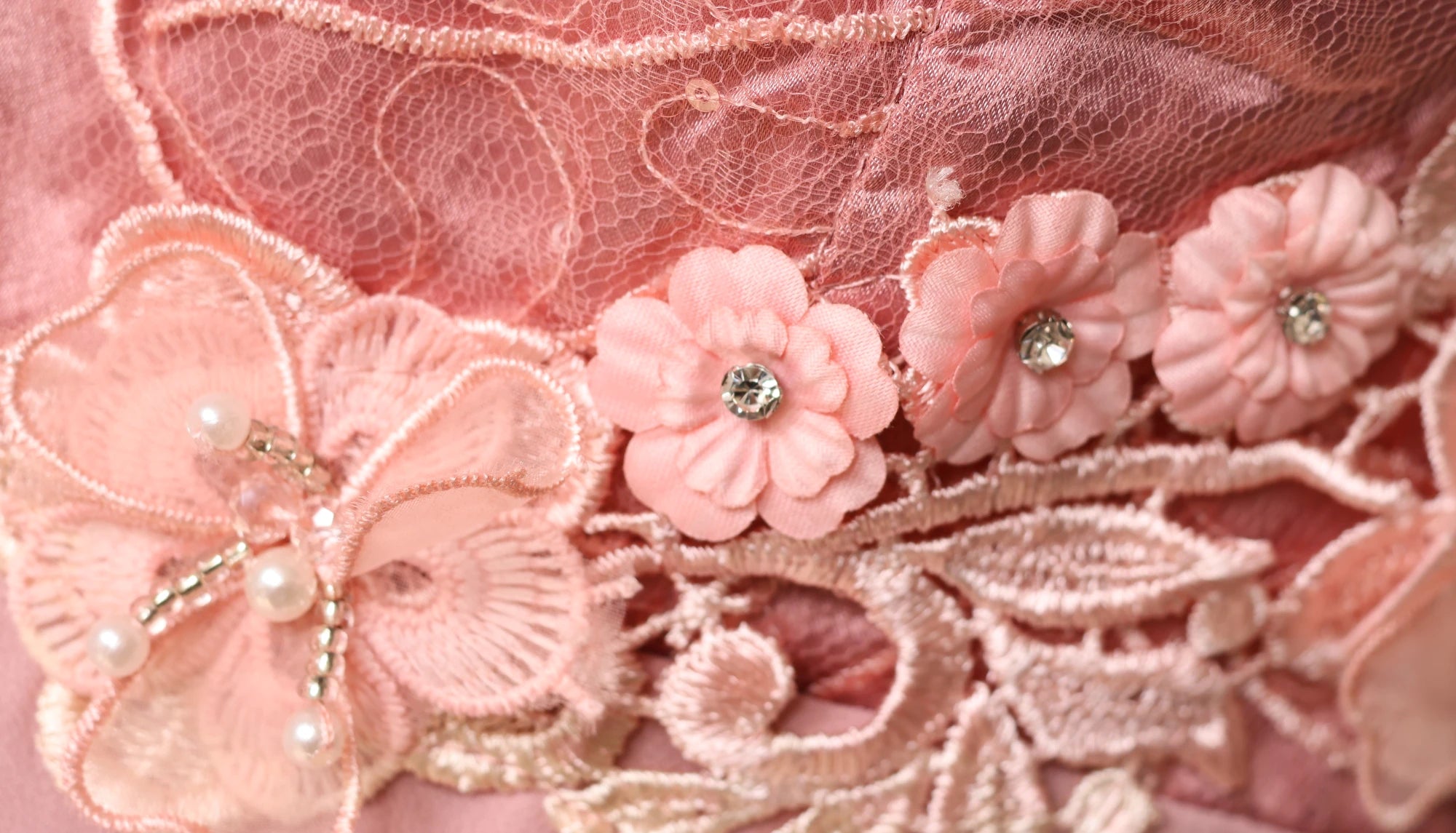 robe de cocktail rose pour cérémonies